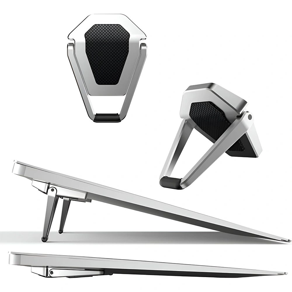 Laptop Stand Folding H5 Portable (Metal) view 3